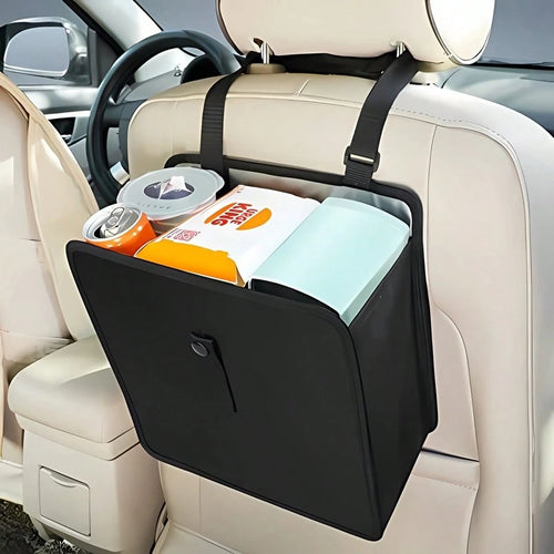 Hanging Car Trash Can Bin Wear-Resistant Oxford Cloth Vehicle Trash Bin For Truck SUV Car Accessories
