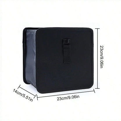 Hanging Car Trash Can Bin Wear-Resistant Oxford Cloth Vehicle Trash Bin For Truck SUV Car Accessories