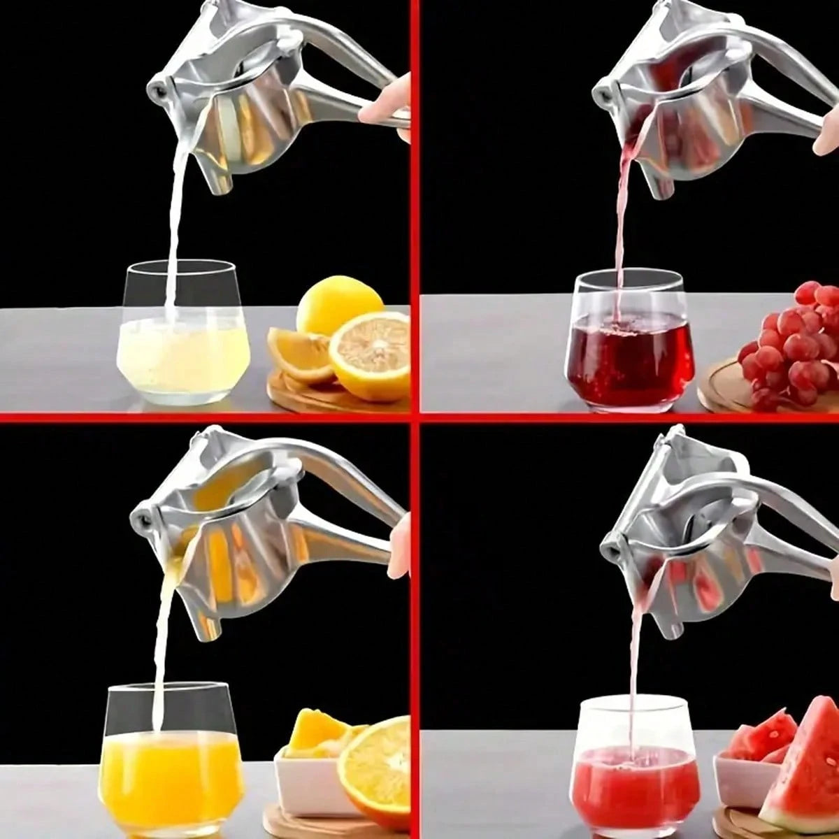 High Quality Handheld Citrus Juicer, Lemon Juicer, Lime Juicer, Manual Citrus Juicer, Premium Metal Lemon Squeezer, Manual Lemon Juicer, Heavy Duty Metal Manual Juicer, Juicer
