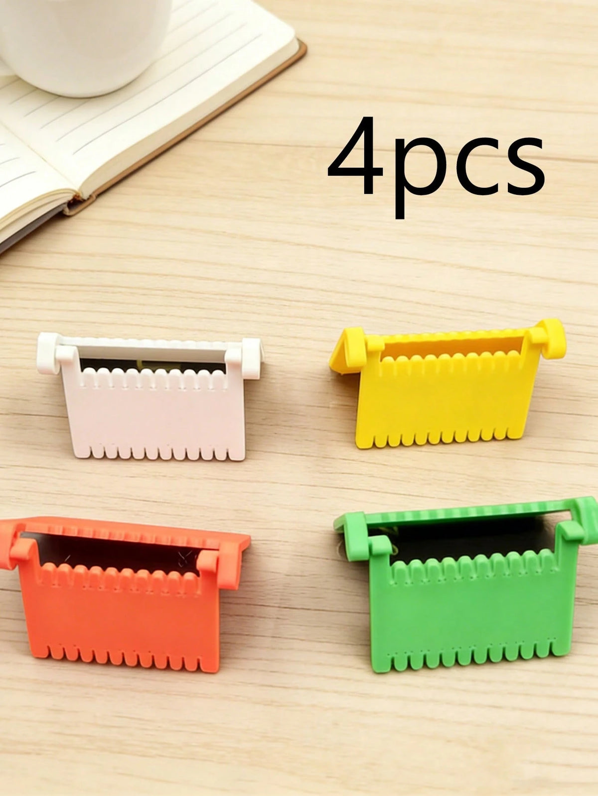 Hinged Sewing Clamp, A Good Helper For Hand Sewing, Helping You Sew Perfect Lines, Pack Clip-On Sewing Ruler - Hand Stitch Guide For Even Stitches,Quilting Templates,For Sewing Beginners, Housewives,D