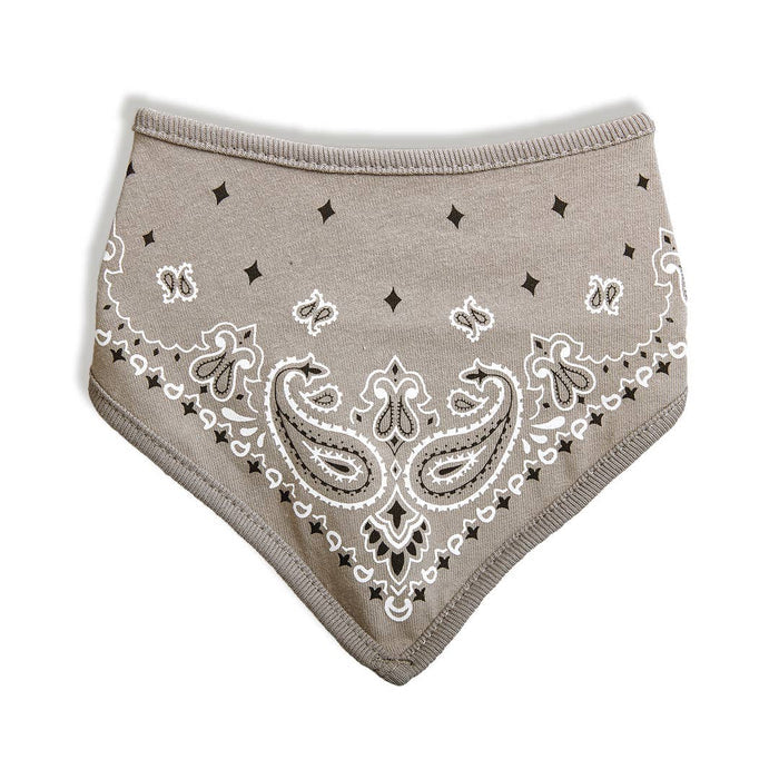 Hipsterkid - Bandana Bibs | Concrete Grey