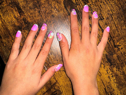 Hot Focus, Inc. - 5-Days Impress Nails - Groovy Flower