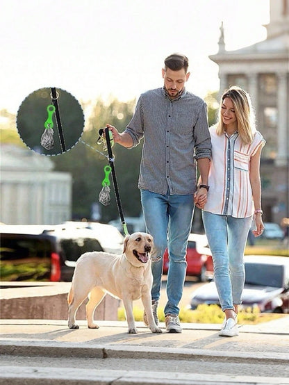 Hot-Selling Pet Waste Poop Bag Holder With Handle, In-Stock Dog Poop Bag Dispenser, Hands-Free Clip, Leash, Waste Bag Bracket
