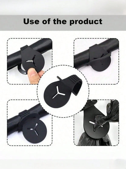 Hot-Selling Pet Waste Poop Bag Holder With Handle, In-Stock Dog Poop Bag Dispenser, Hands-Free Clip, Leash, Waste Bag Bracket