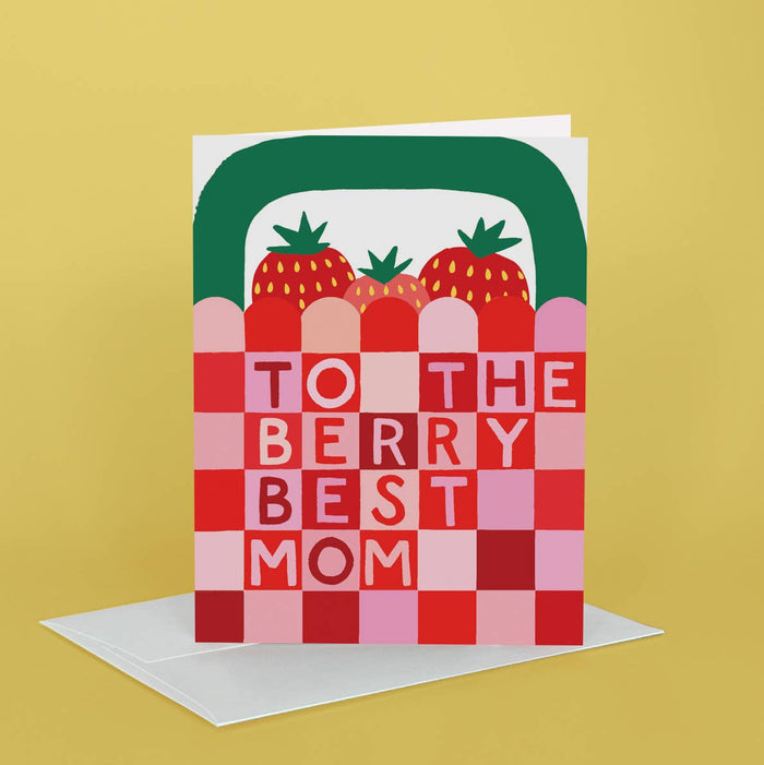 Idlewild Co. Greeting Card - Strawberry Basket Best Mom