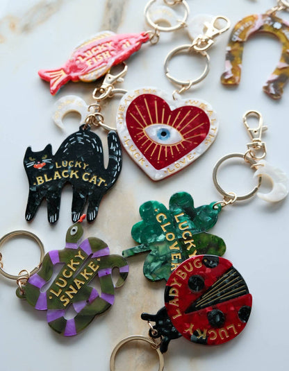 Idlewild Co. Lucky Bag Charm - Ladybug