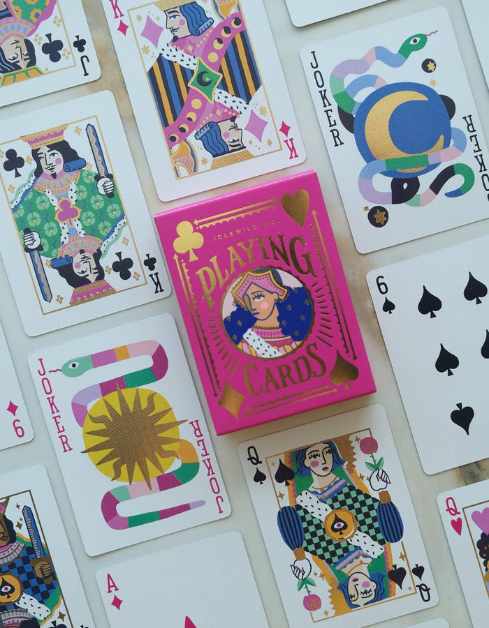 Idlewild Co. Playing Cards Standard Deck - Neon Royals