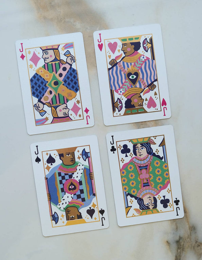 Idlewild Co. Playing Cards Standard Deck - Neon Royals