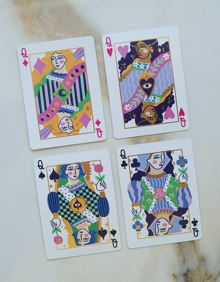 Idlewild Co. Playing Cards Standard Deck - Neon Royals