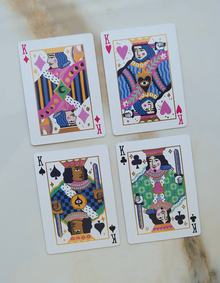 Idlewild Co. Playing Cards Standard Deck - Neon Royals