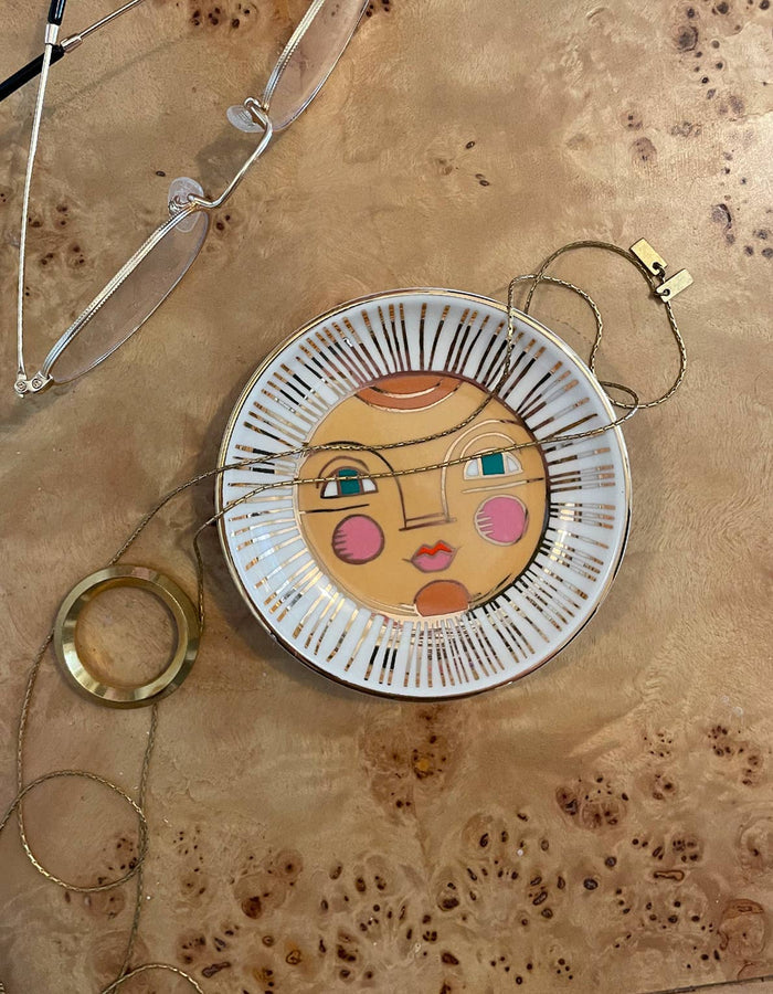 Idlewild Co. Porcelain Trinket Dish - Sun
