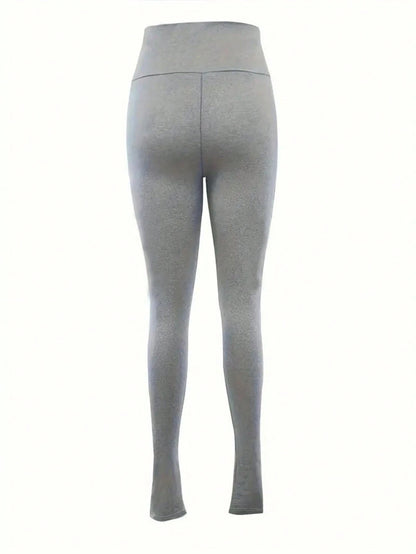 INAWLY Women's Casual Contrast Side Slouchy Leggings Fall Cloth For Women