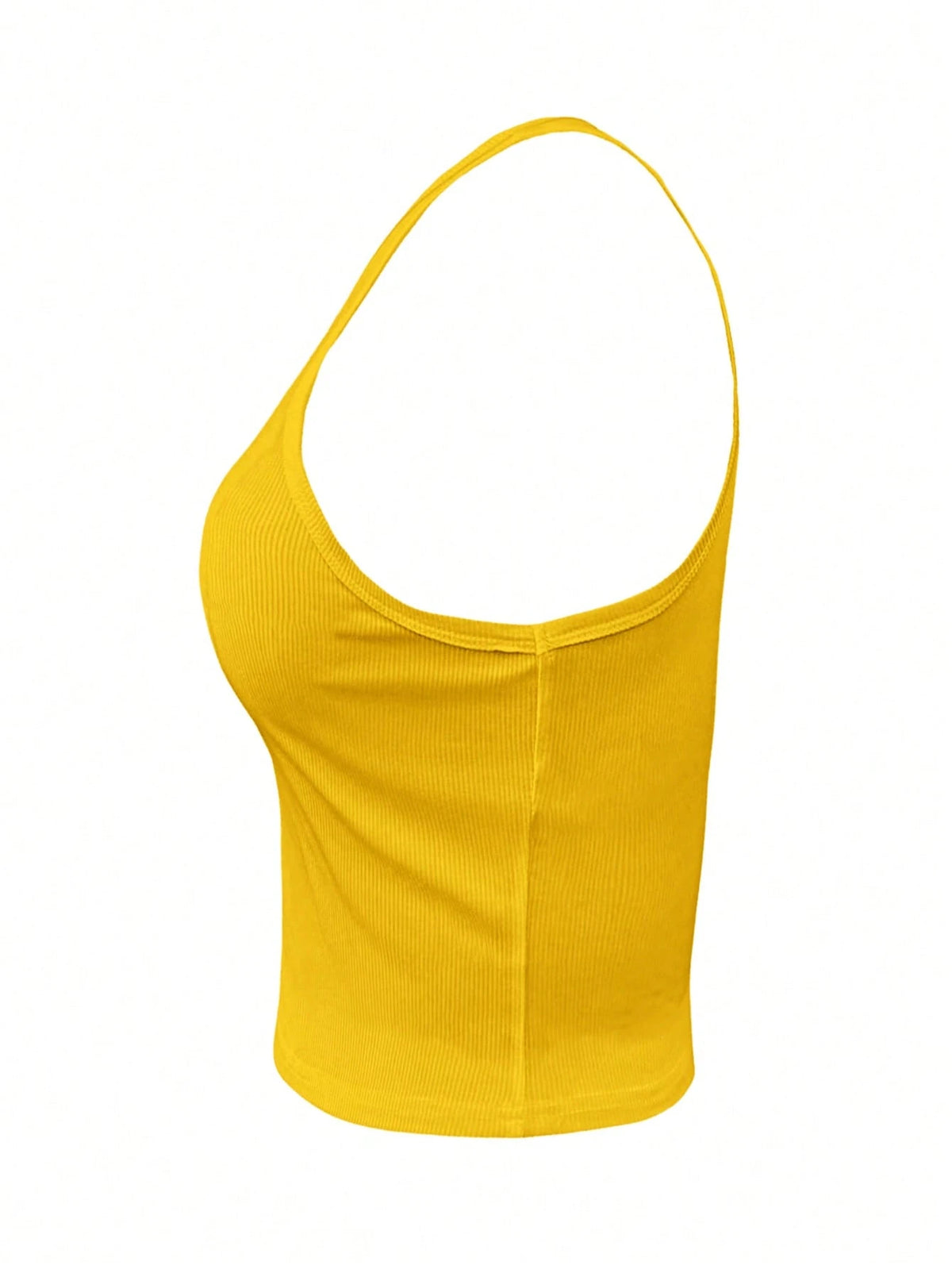 INAWLY Women's Solid Color Crew Neck Ribbed Casual Slim Fit Tank Top