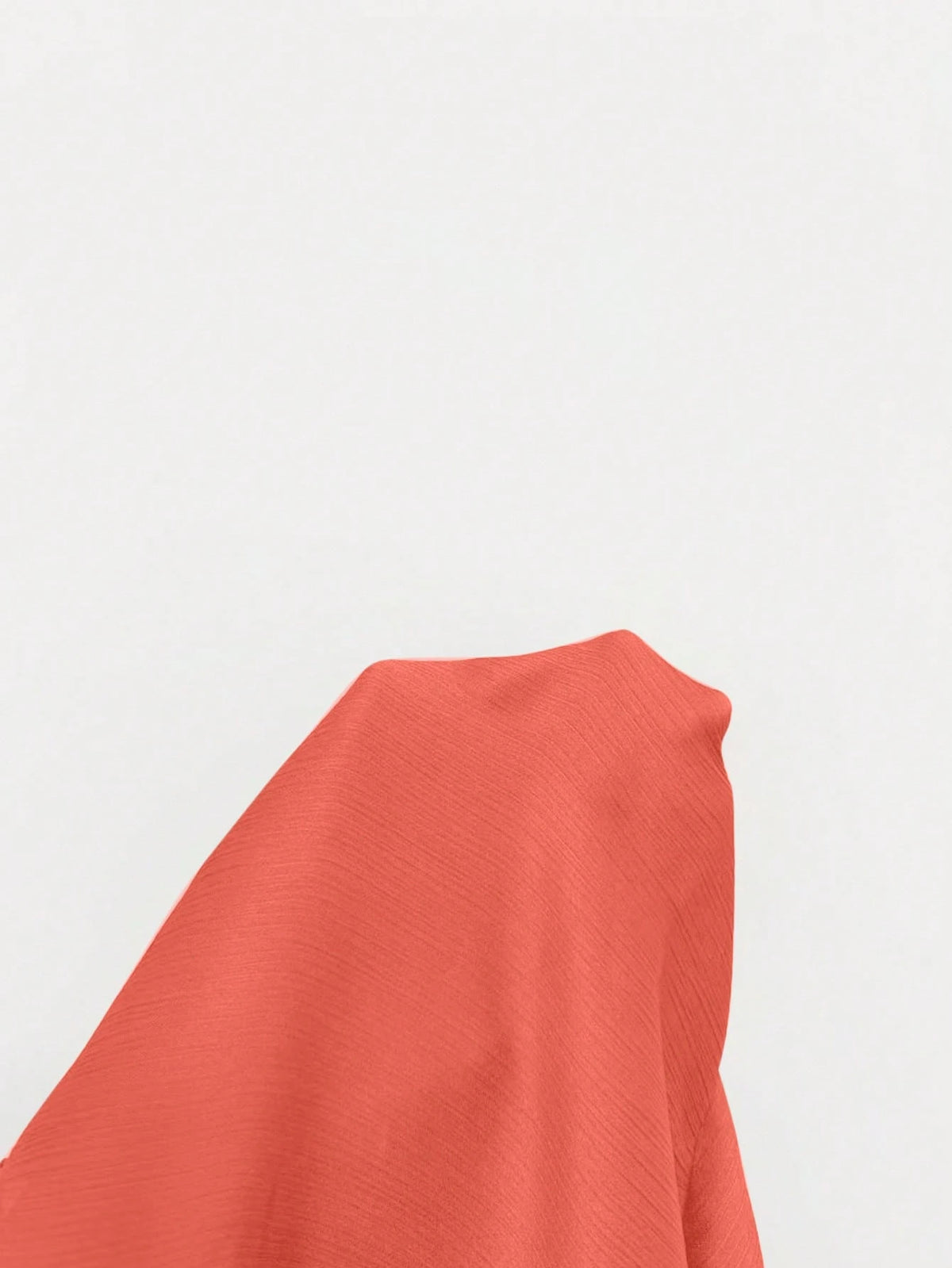 INAWLY Women's Solid Color V-Neck Knotted Casual Versatile Daily Wear Shirt