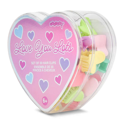 Iscream - Mini Heart Hair Clips Set