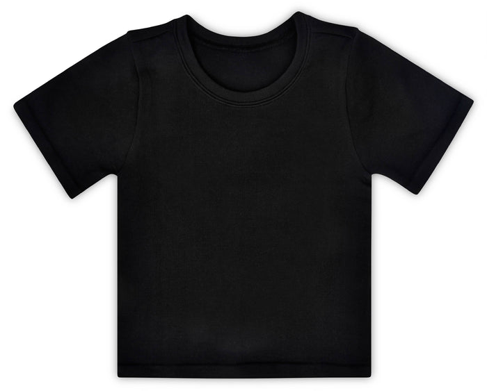 Iscream - Ribbed Short Sleeve Shirt - Black