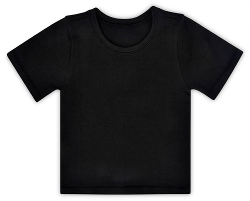 Iscream - Ribbed Short Sleeve Shirt - Black