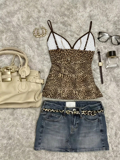 IslaSuriya Fitted Patchwork Women Camisole