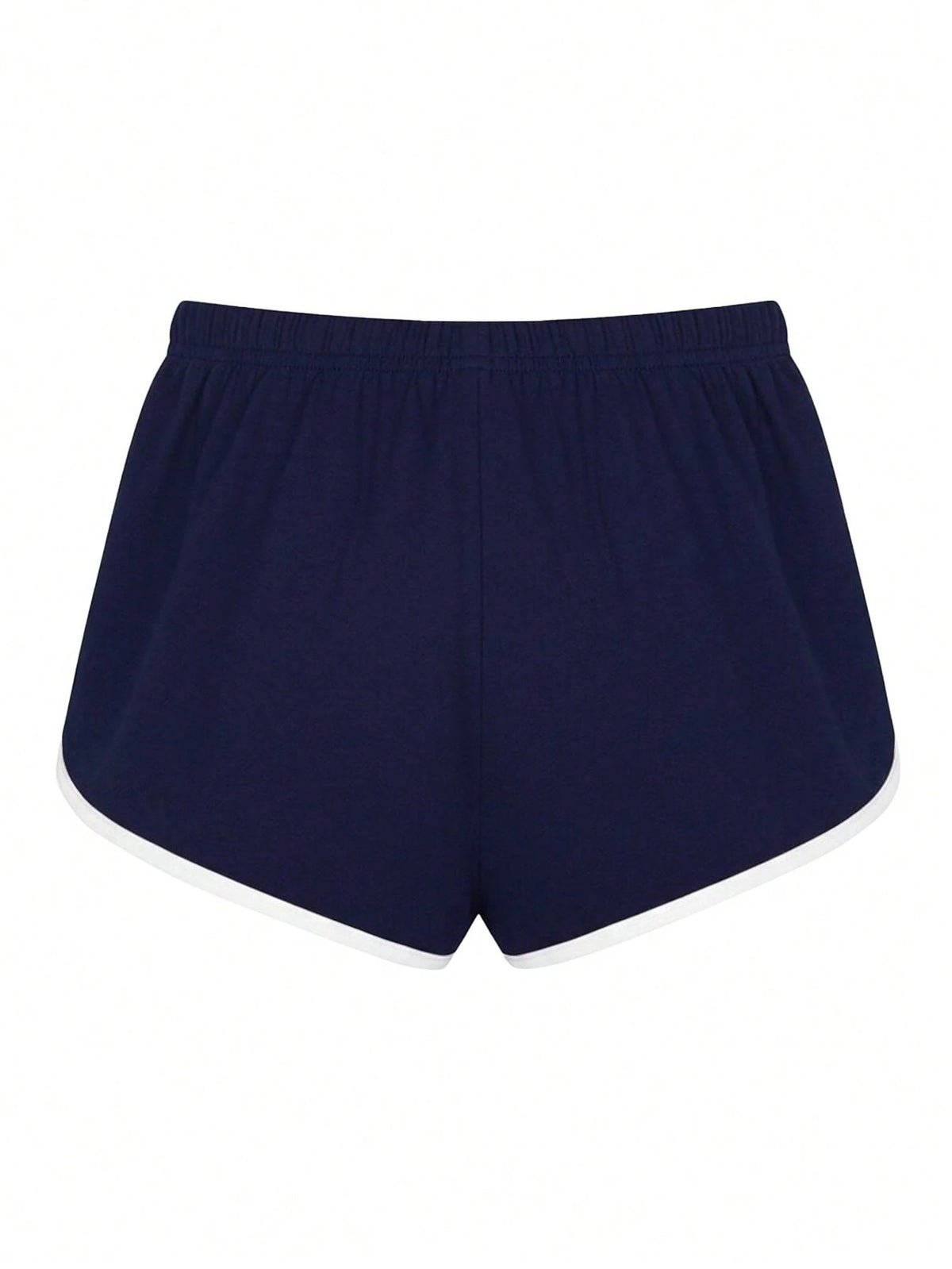IslaSuriya Women's Casual Versatile Contrast Trim Shorts, For Gym