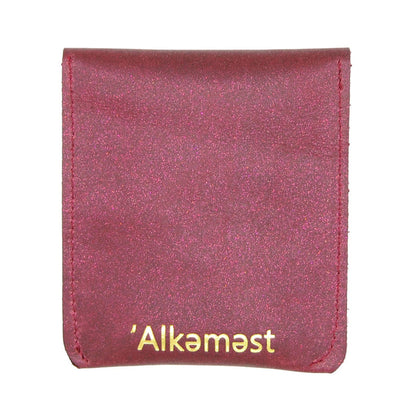 Itty Bitty Leather Coin Pouch - Burgundy