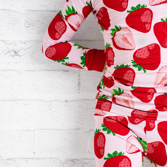 Jammie Session Bamboo PJs - Berry Sweet
