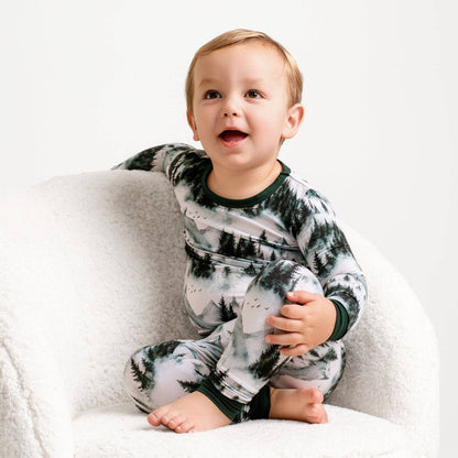 Jammie Session Bamboo PJs - Mountain Mist