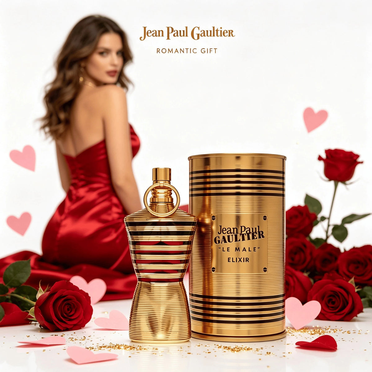 Jean Paul Gaultier Le Male Elixir Parfum For Men 4.2oz/125ml – Long-Lasting Bold Masculine Fragrance, Modern Edgy Sophisticated Scent, Perfect Gift For Boyfriend, Husband, Birthday, Travel & Daily Wea
