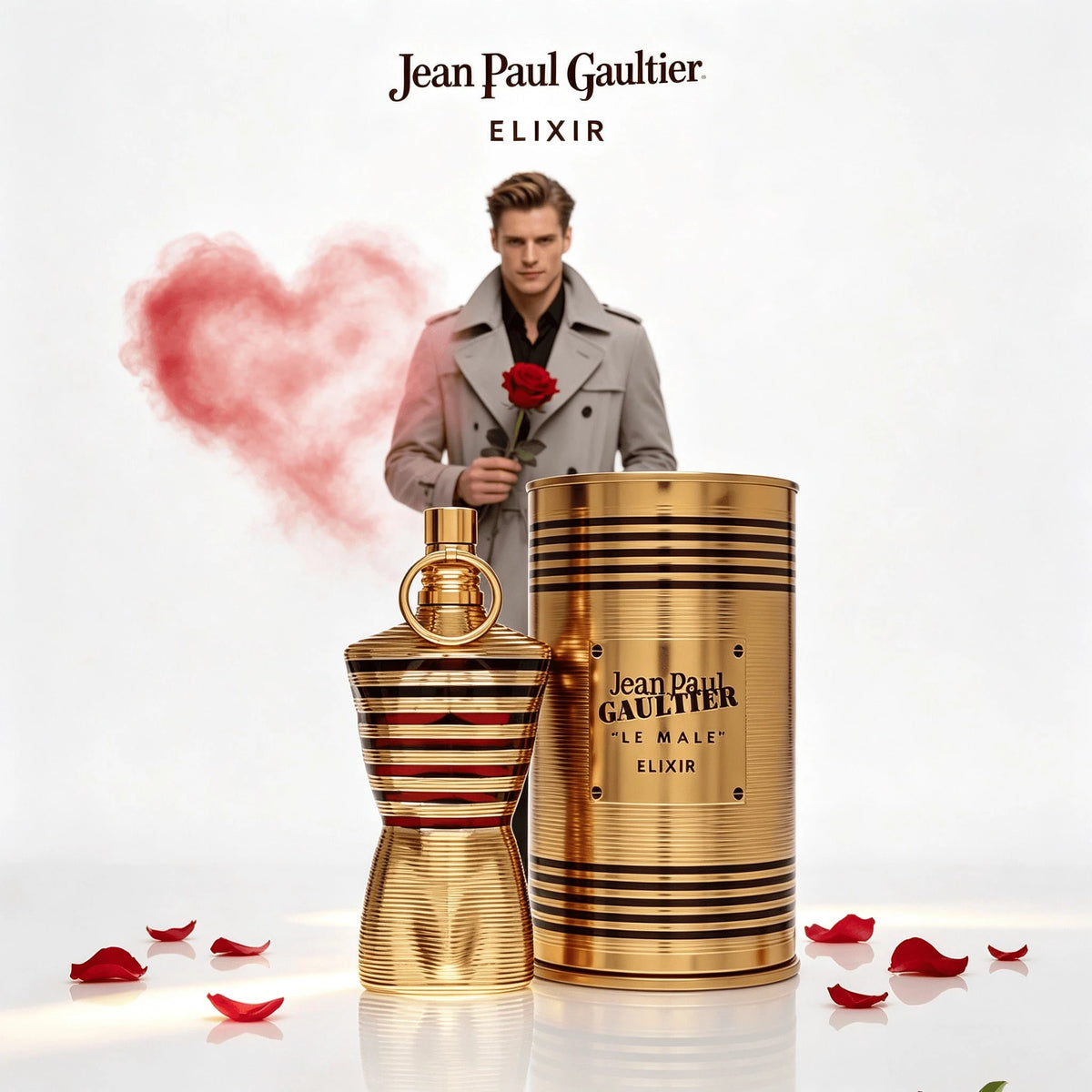 Jean Paul Gaultier Le Male Elixir Parfum For Men 4.2oz/125ml – Long-Lasting Bold Masculine Fragrance, Modern Edgy Sophisticated Scent, Perfect Gift For Boyfriend, Husband, Birthday, Travel & Daily Wea