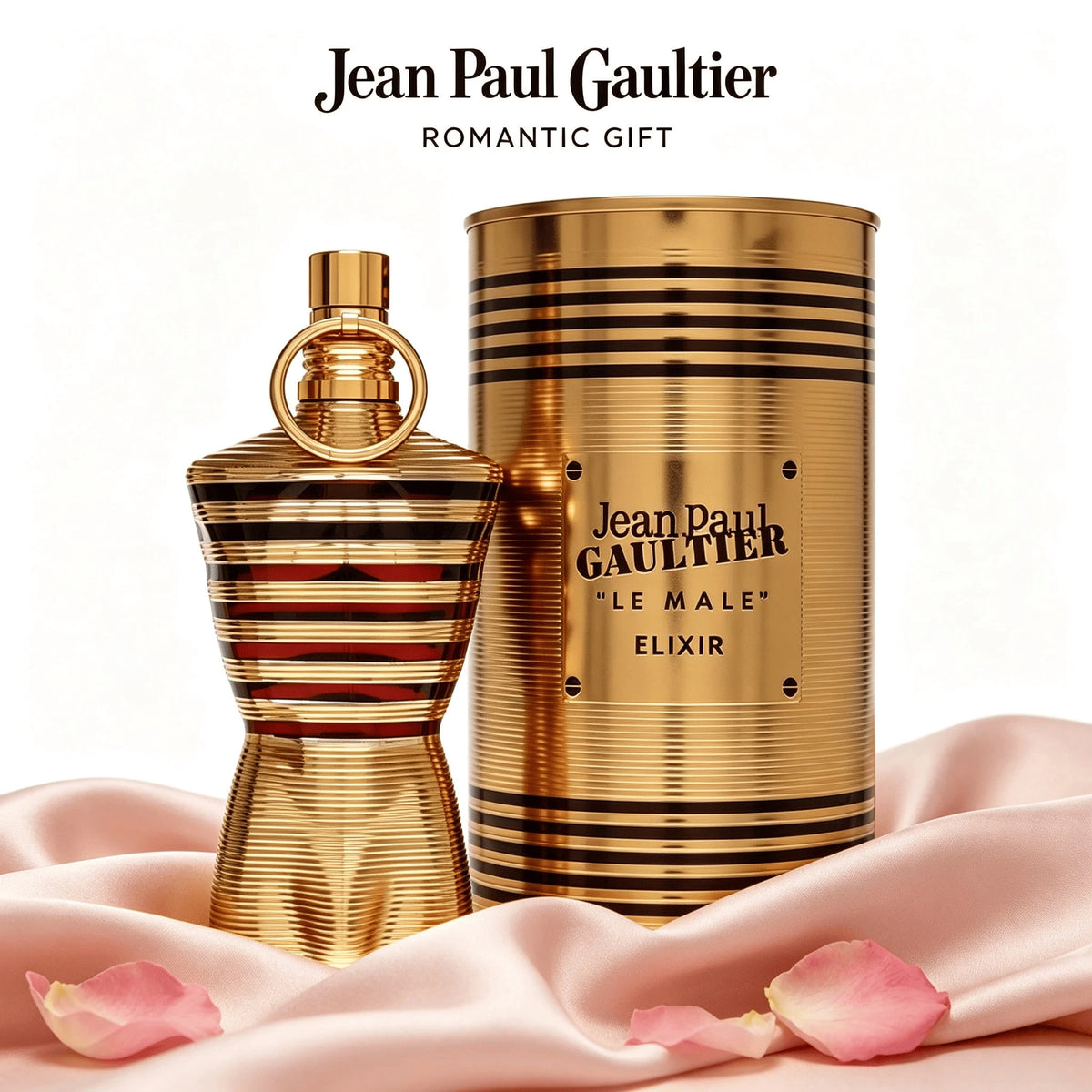 Jean Paul Gaultier Le Male Elixir Parfum For Men 4.2oz/125ml – Long-Lasting Bold Masculine Fragrance, Modern Edgy Sophisticated Scent, Perfect Gift For Boyfriend, Husband, Birthday, Travel & Daily Wea