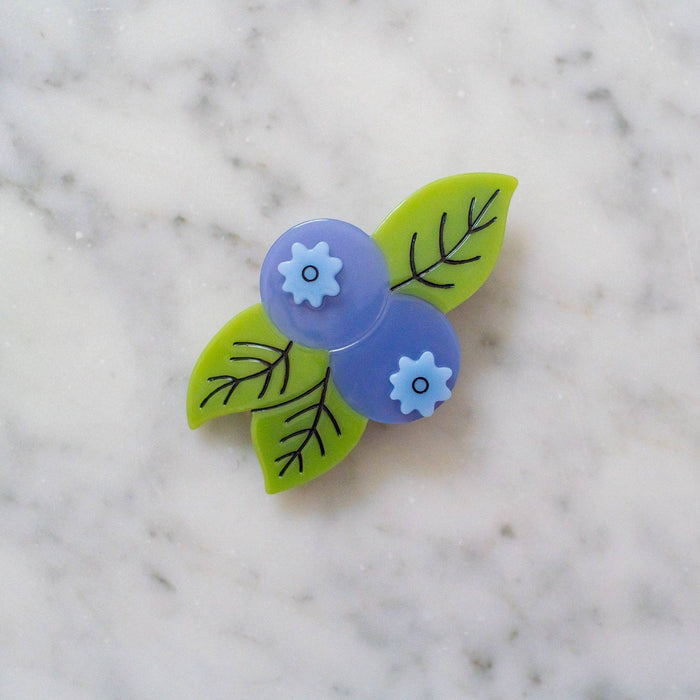 Jenny Lemons French Barette - Blueberry
