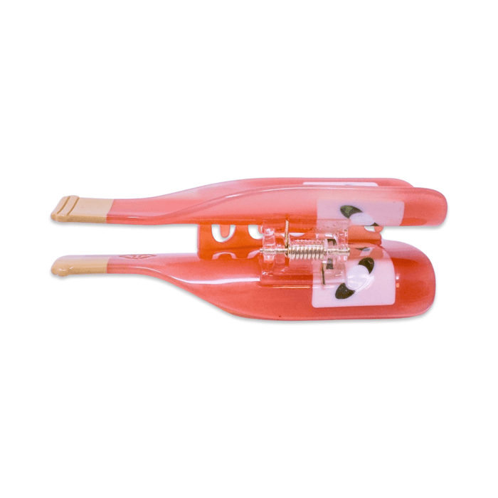 Jenny Lemons Hair Claw Clip - Large Rose Wine Bottle