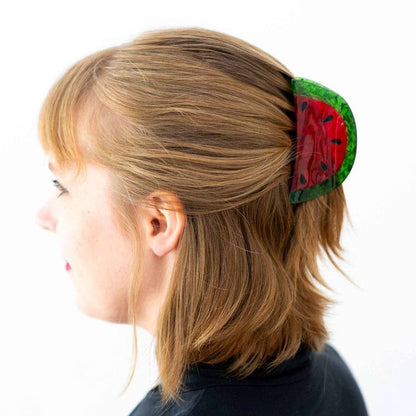 Jenny Lemons Hair Claw Clip - Large Watermelon