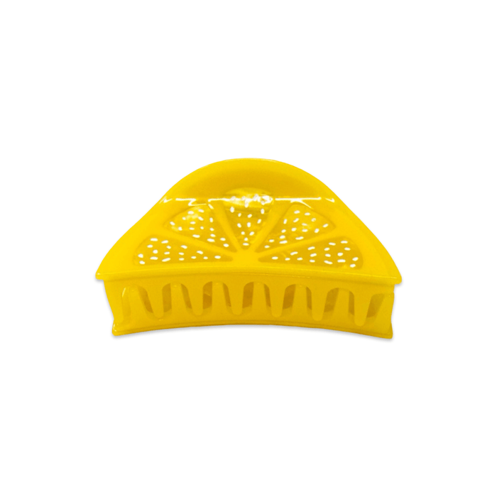 Jenny Lemons Hair Claw Clip - Midi Lemon Slice