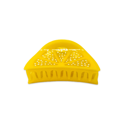 Jenny Lemons Hair Claw Clip - Midi Lemon Slice