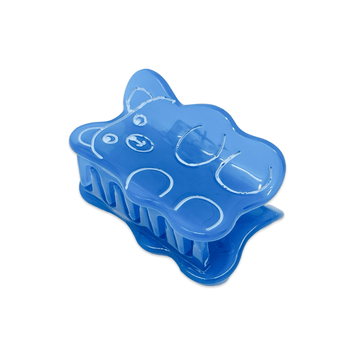 Jenny Lemons Hair Claw Clip - Mini Blue Gummy Bear