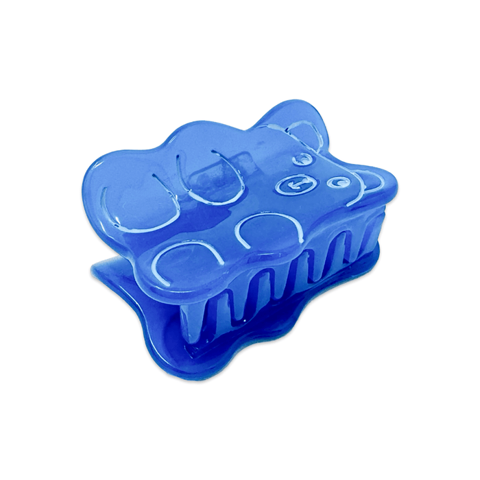 Jenny Lemons Hair Claw Clip - Mini Blue Gummy Bear
