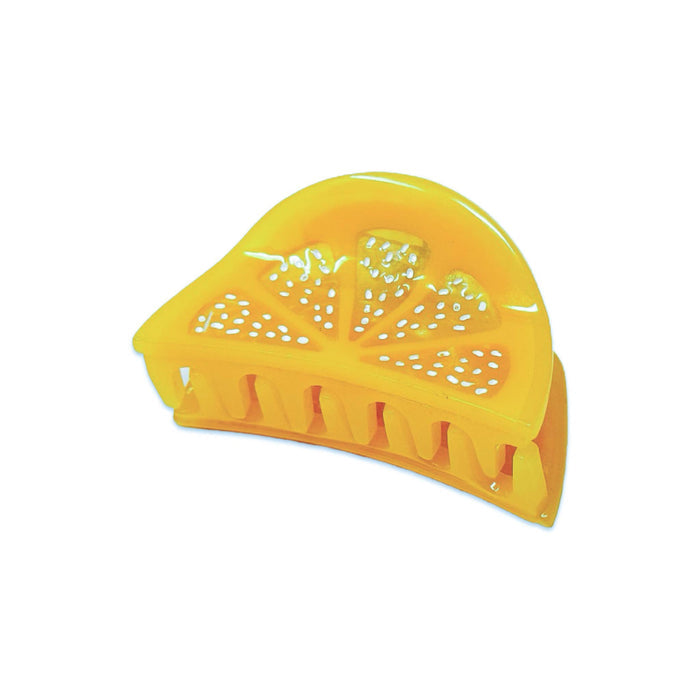 Jenny Lemons Hair Claw Clip - Mini Lemon Slice