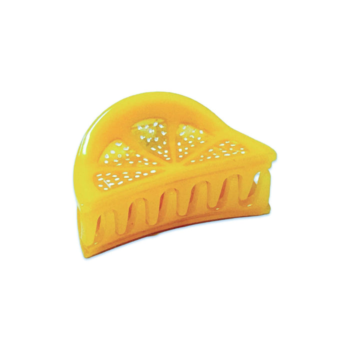 Jenny Lemons Hair Claw Clip - Mini Lemon Slice