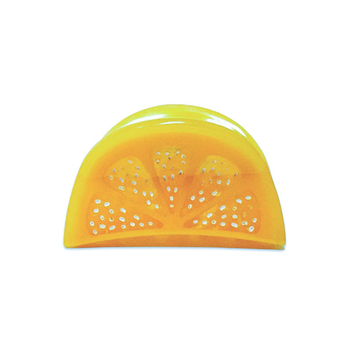 Jenny Lemons Hair Claw Clip - Mini Lemon Slice