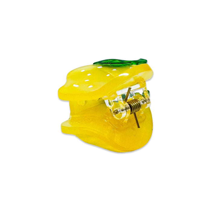 Jenny Lemons Hair Claw Clip - Mini Lemon