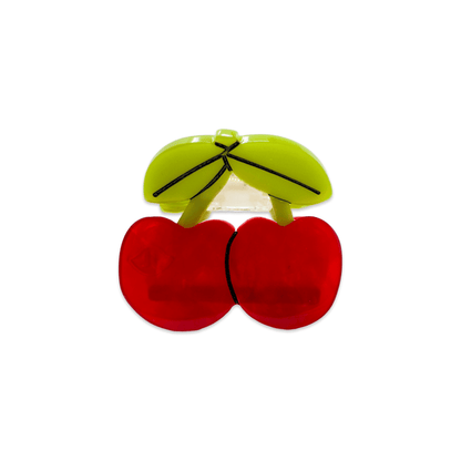 Jenny Lemons Hair Claw Clip - Mini Maraschino Cherries