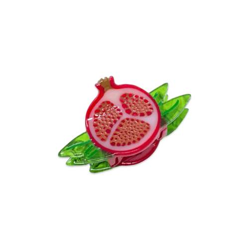Jenny Lemons Hair Claw Clip - Mini Pomegranate