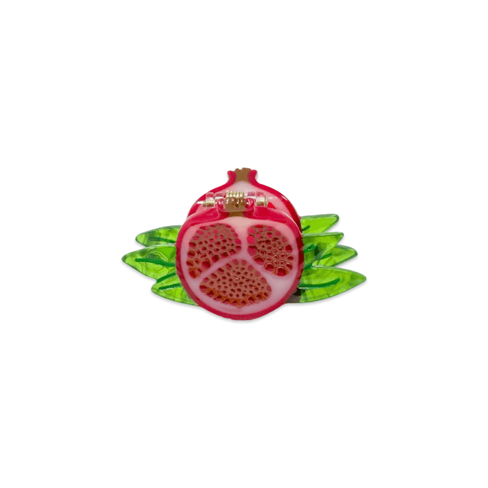 Jenny Lemons Hair Claw Clip - Mini Pomegranate