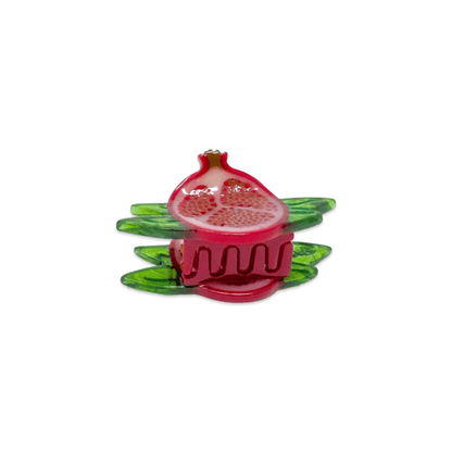 Jenny Lemons Hair Claw Clip - Mini Pomegranate