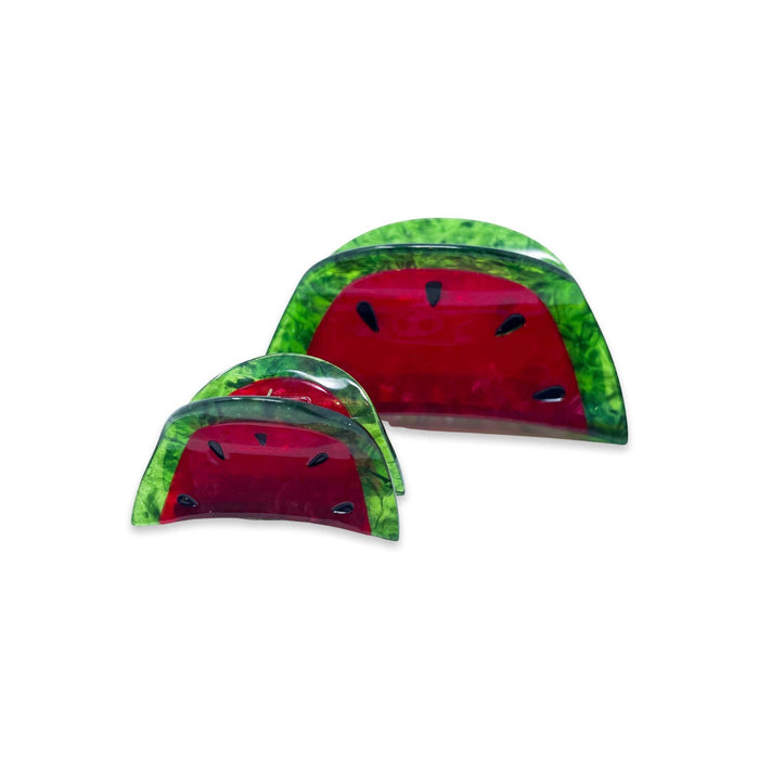 Jenny Lemons Hair Claw Clip - Mini Watermelon