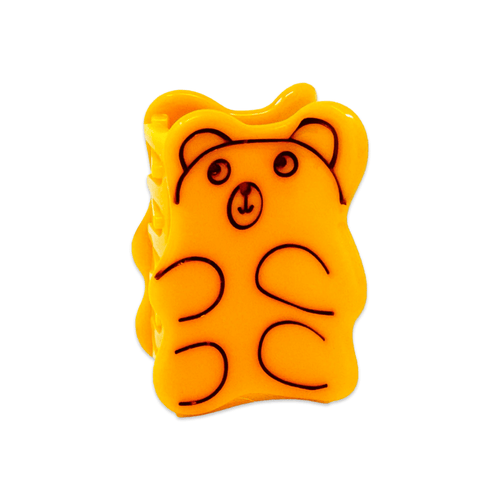 Jenny Lemons Hair Claw Clip - Mini Yellow Gummy Bear
