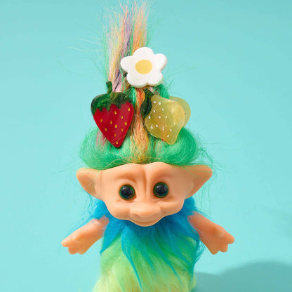 Jenny Lemons Hair Claw Clip Set - Micro Fruit and Flowers