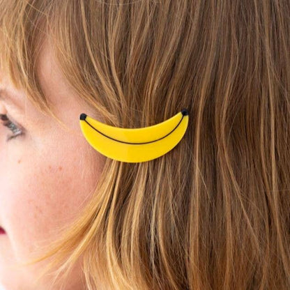 Jenny Lemons Hair Clip Set - Banana Alligator