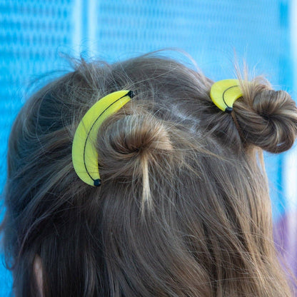 Jenny Lemons Hair Clip Set - Banana Alligator