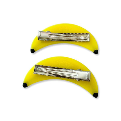 Jenny Lemons Hair Clip Set - Banana Alligator